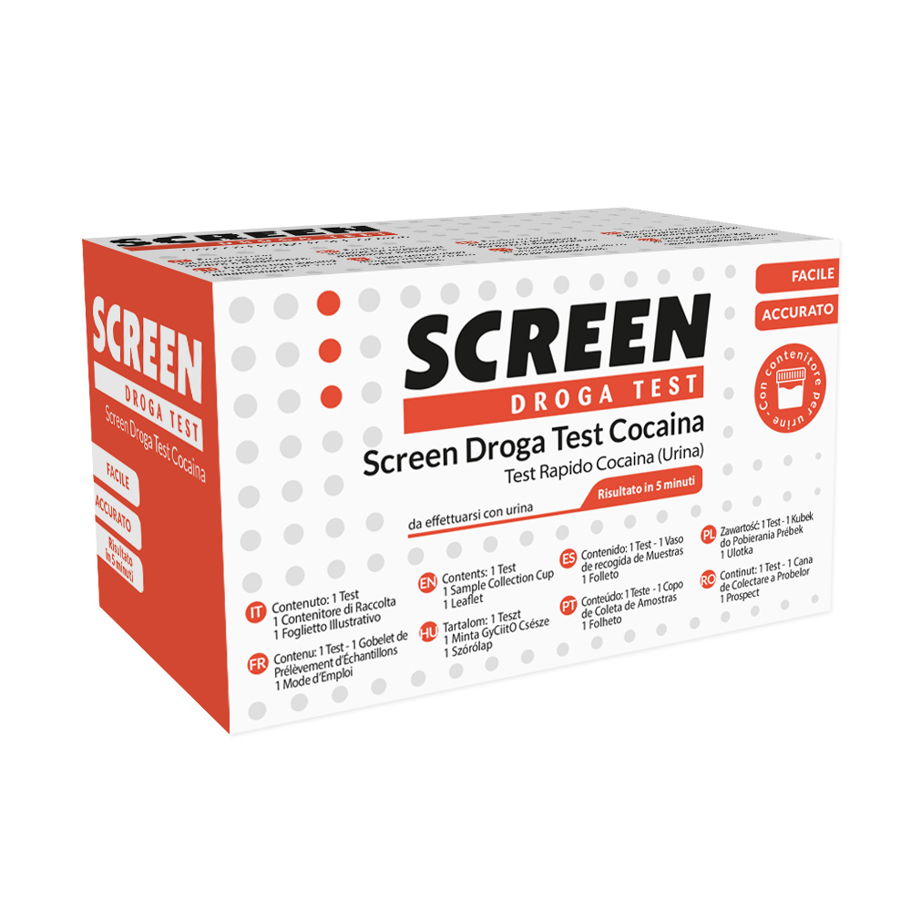 Screen Droga Test Cocaina