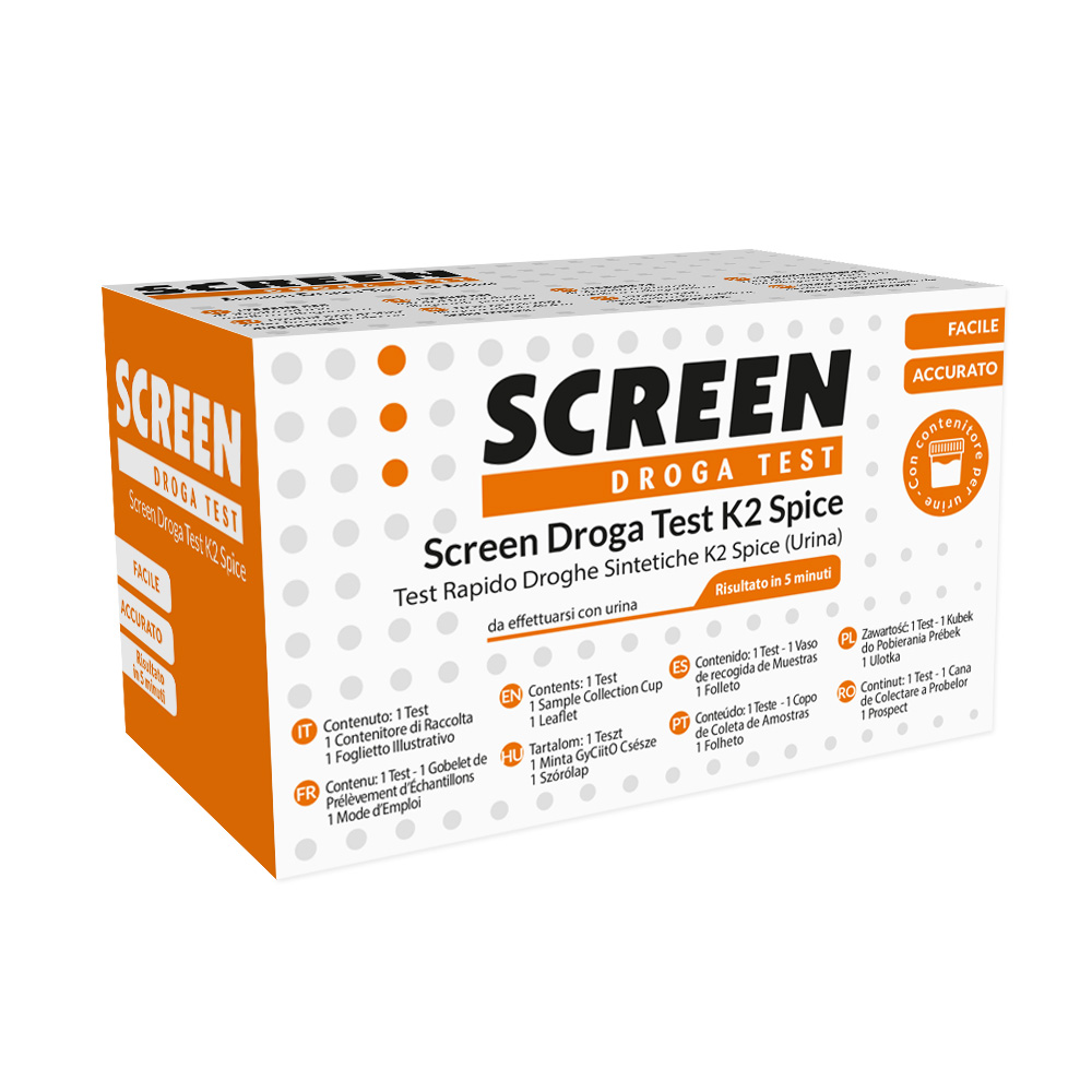 Screen Droga Test K2