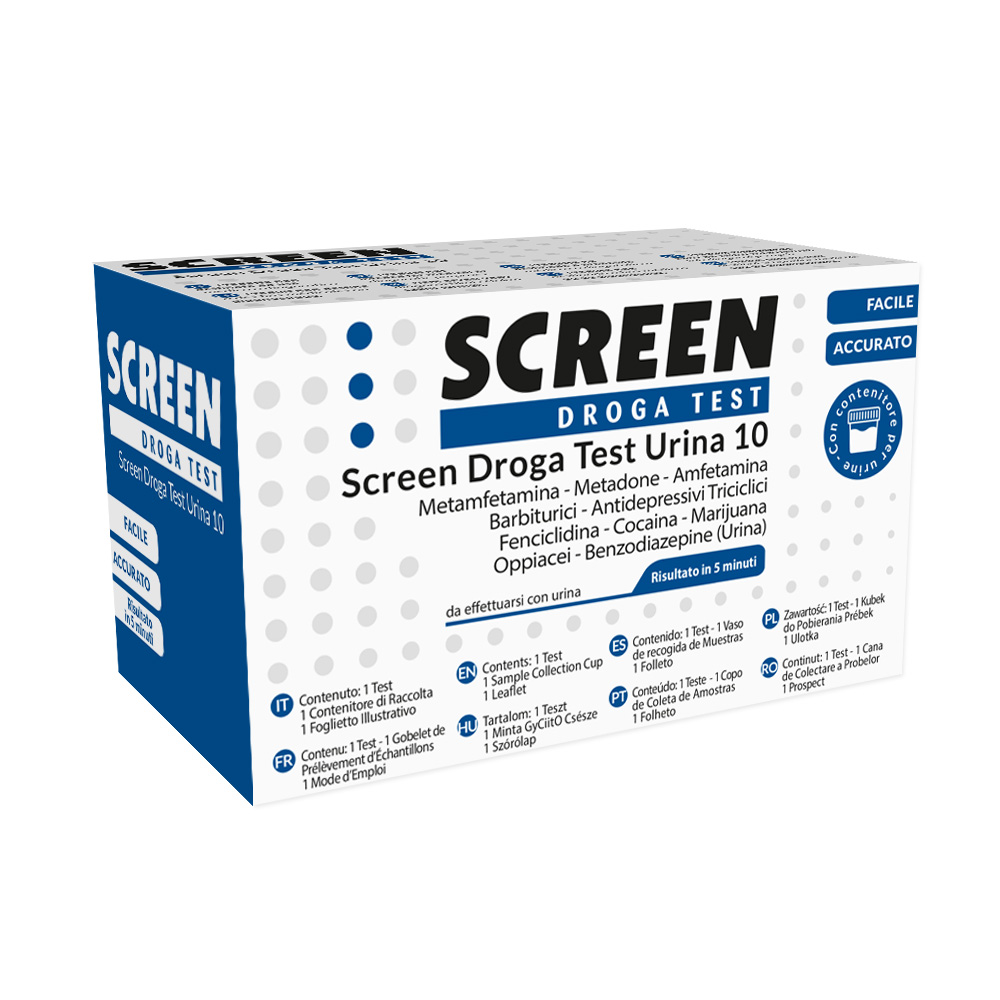 Screen Droga test Urina 10